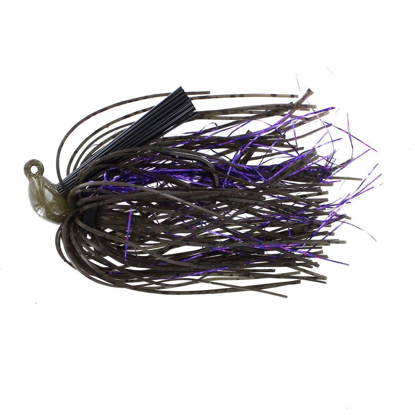 Georgia Jig Green Pumpkin Purple Tinsel 33 1/2 OZ