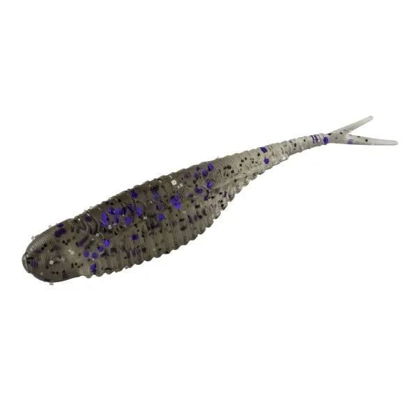 Great Lakes Finesse Hover Minnow Smoke Clear Purple Flk 2.75" 8pk