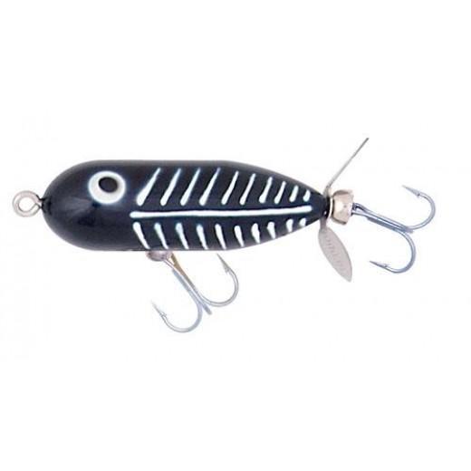 Heddon Baby Torpedo Black Shore Minnow