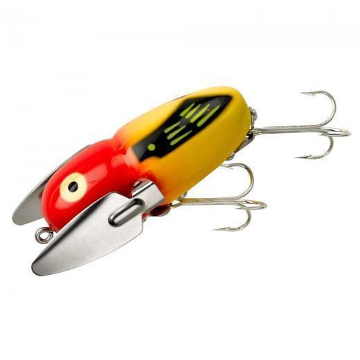 crazy looking fishing lures Heddon Crazy Crawler Yellow Hornet