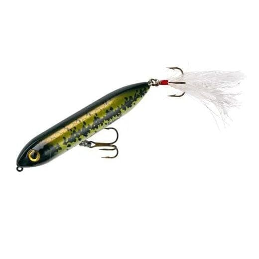 Heddon Feathered Super Spook Jr Baby Bass