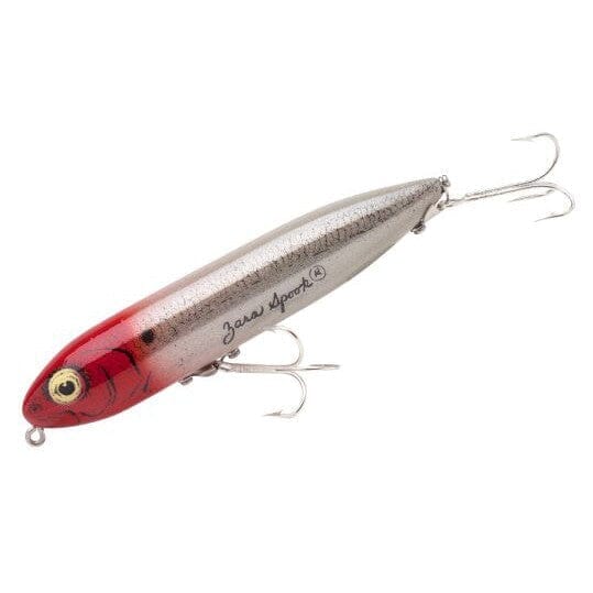 Heddon Zara Spook Black G Finish Pearl Red Head