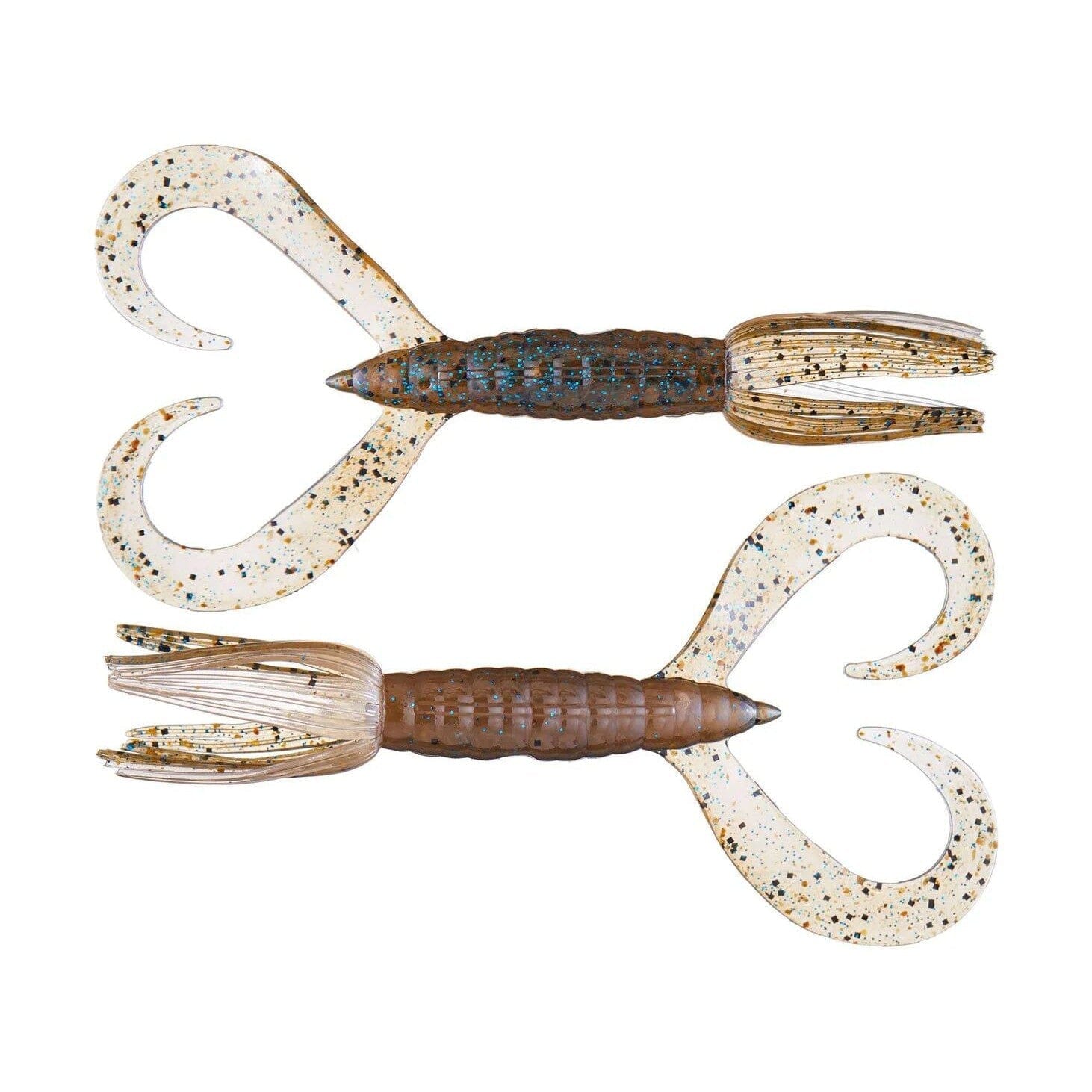 Keitech Little Spider 3.5" Blue Black Cinnamon
