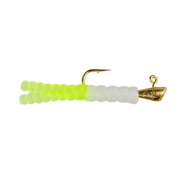 Leland Trout Magnet White/Chartreuse