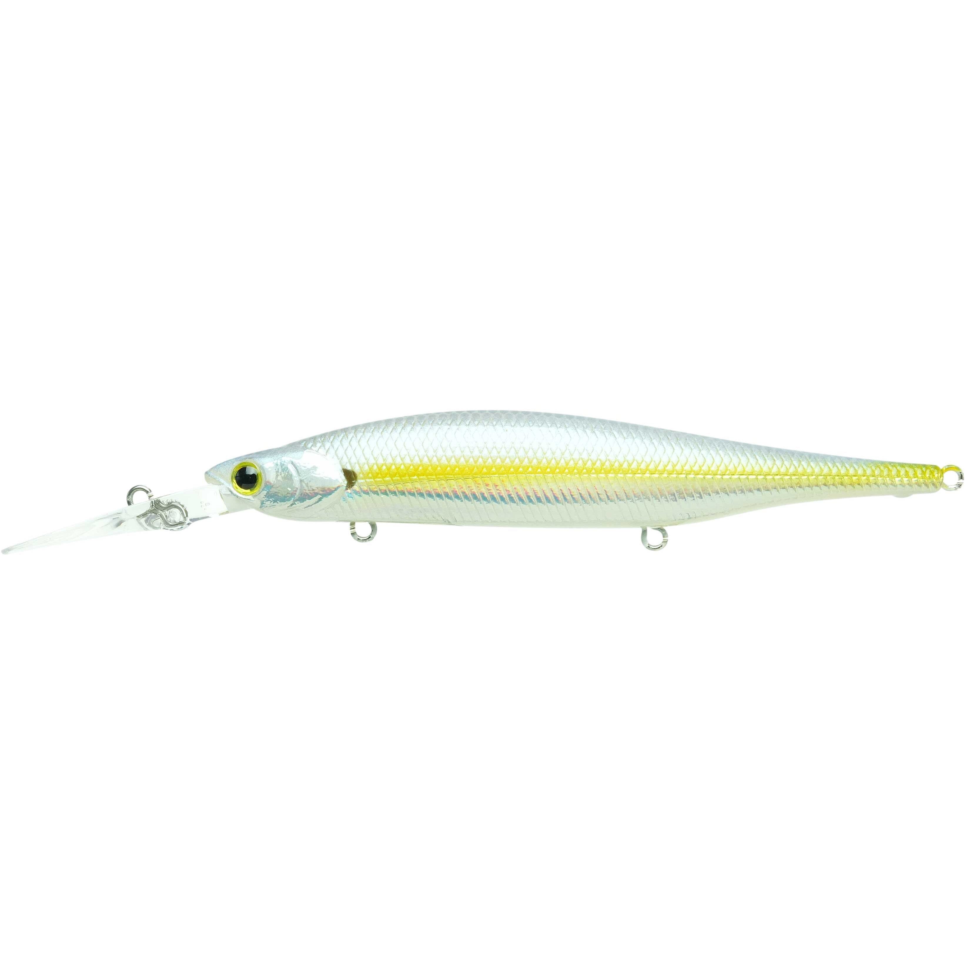 Lucky Craft Lightning Staysee 110 MG-S Metalic Half Chartreuse Shad