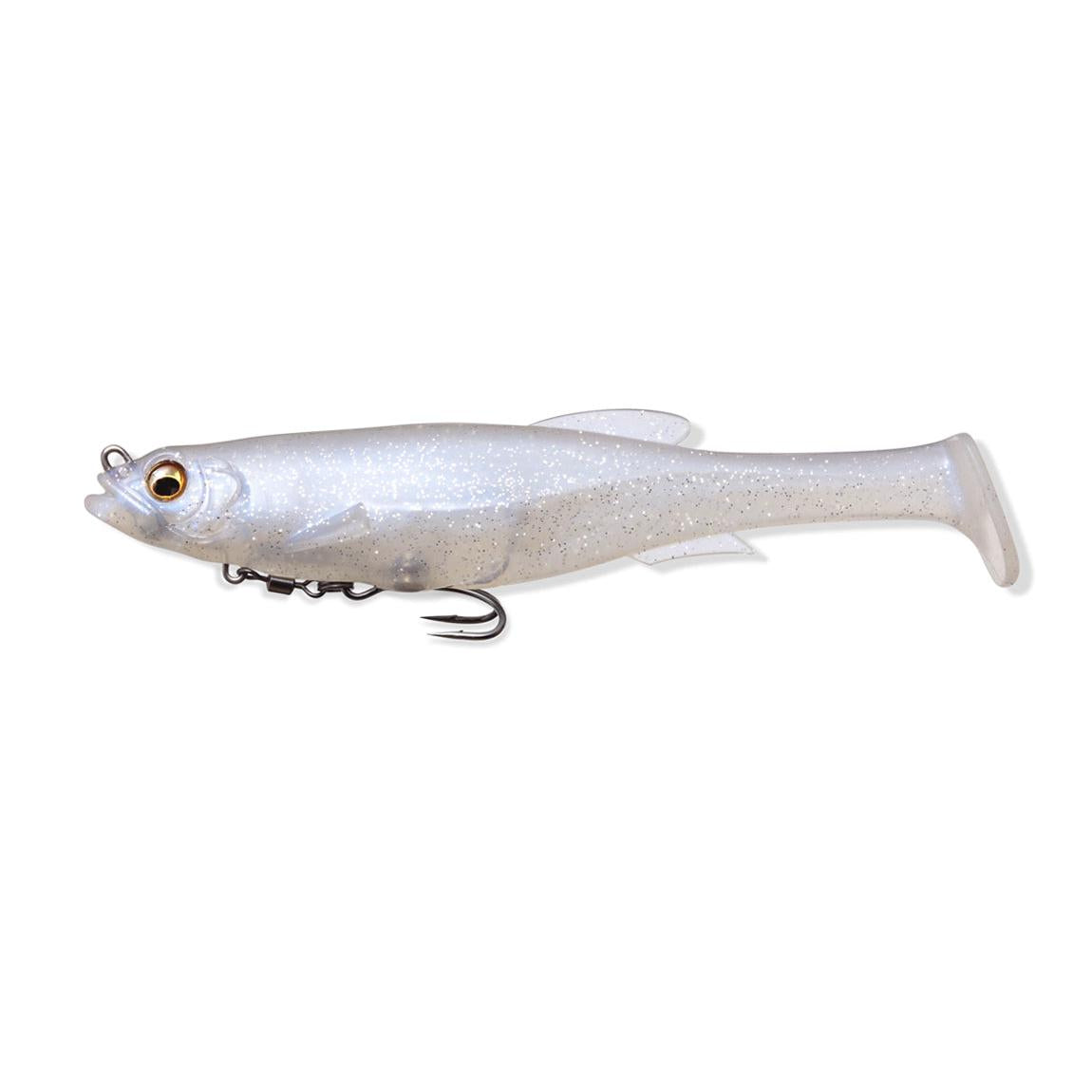 Megabass Magdraft Swimbait 5" Ghost Shad Solid