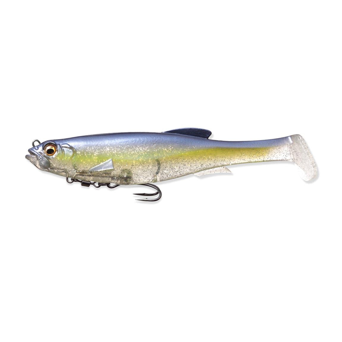 Megabass Magdraft Swimbait 5" Pro Blue Clear Chart