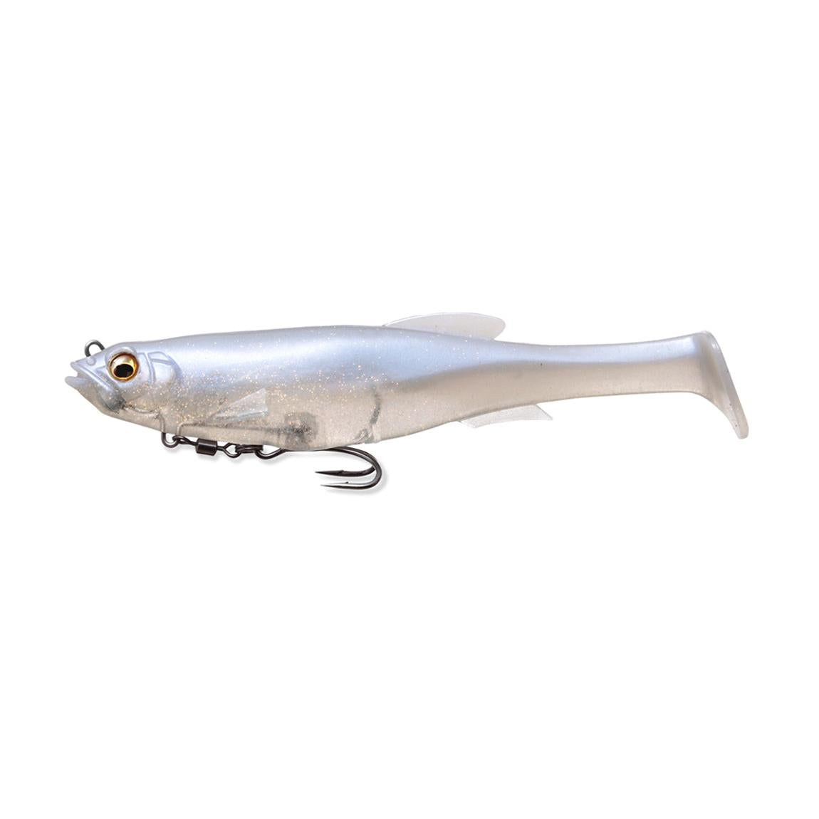 Megabass Magdraft Swimbait 5" White Back Shad