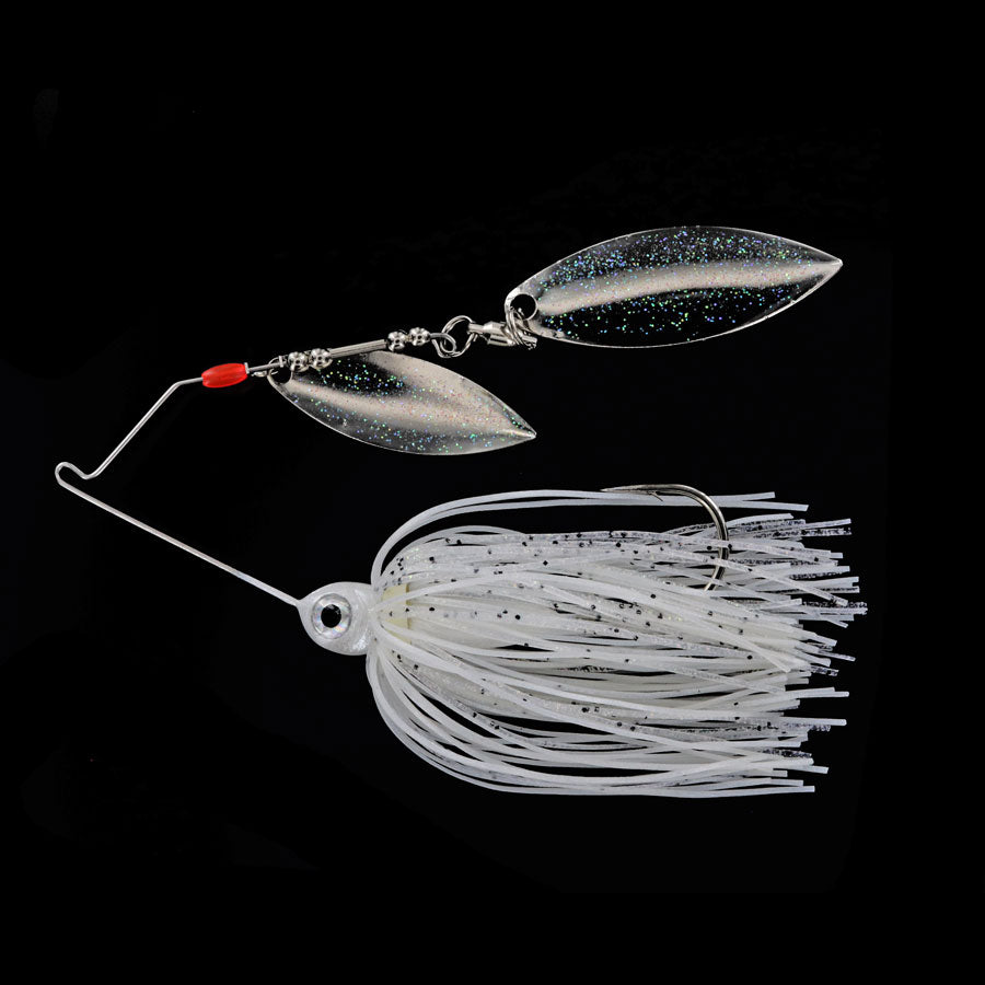 Mini Me Spinnerbait Plat Pearl C18 Dwn 3/8 oz