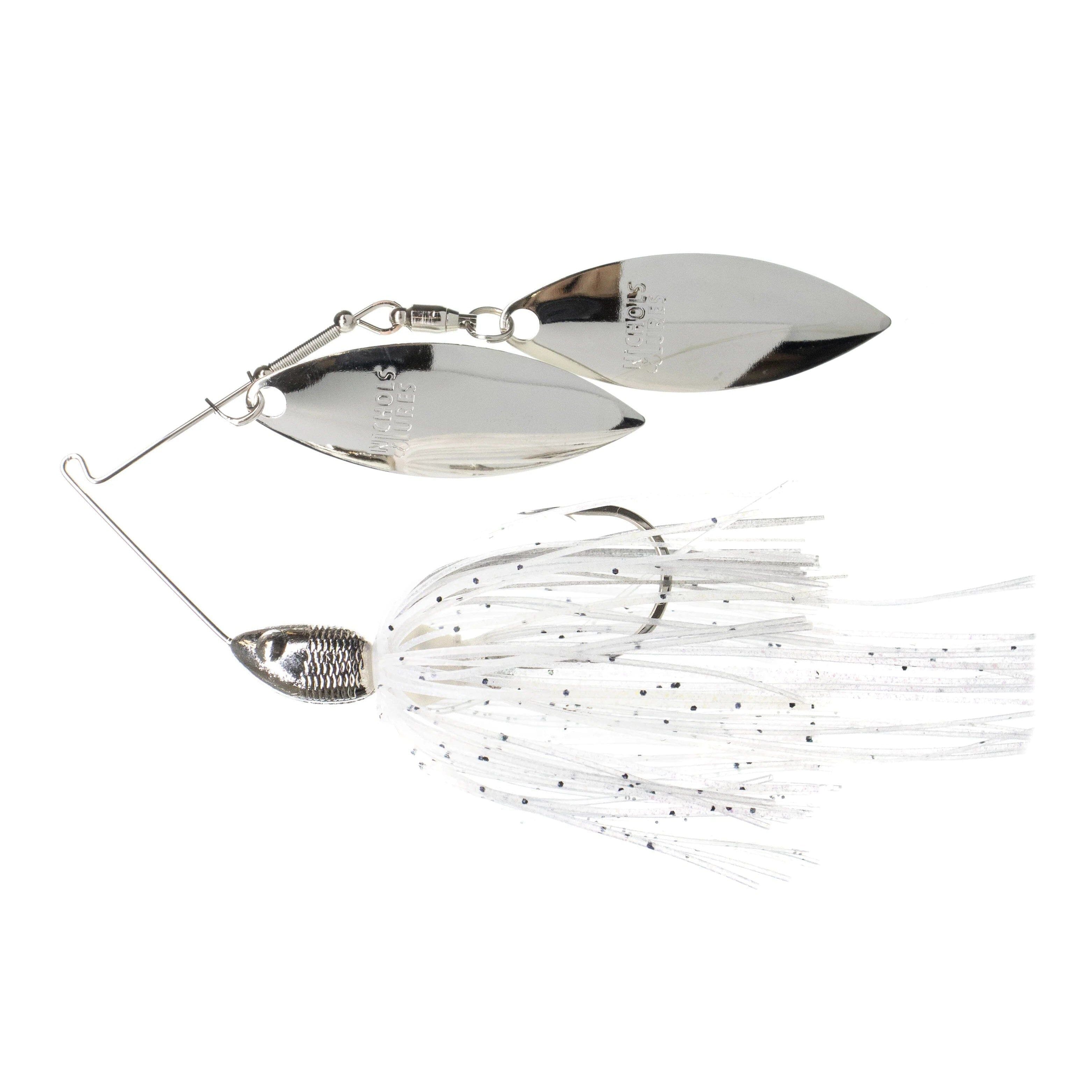 Nichols Catalyst Spinnerbait Double Willow Tactical Shad 3/8oz