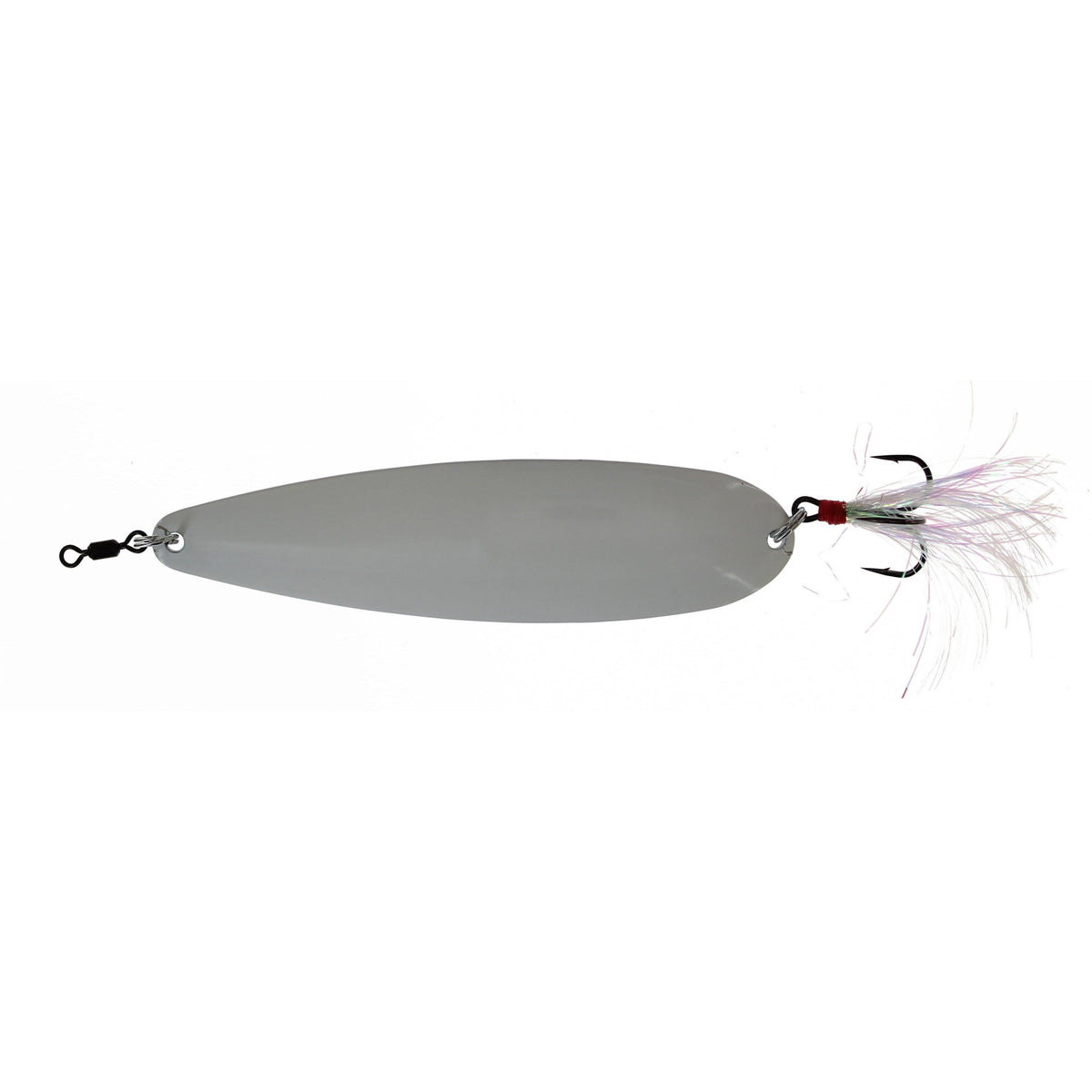 Nichols Lake Fork Flutter Spoon Snow 3.75" - 3/4oz