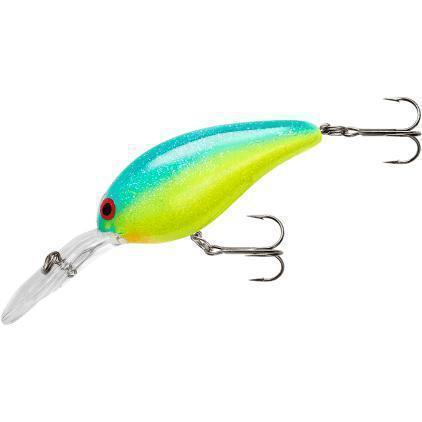 Norman Deep Little N Crankbait Chartreuse Blue