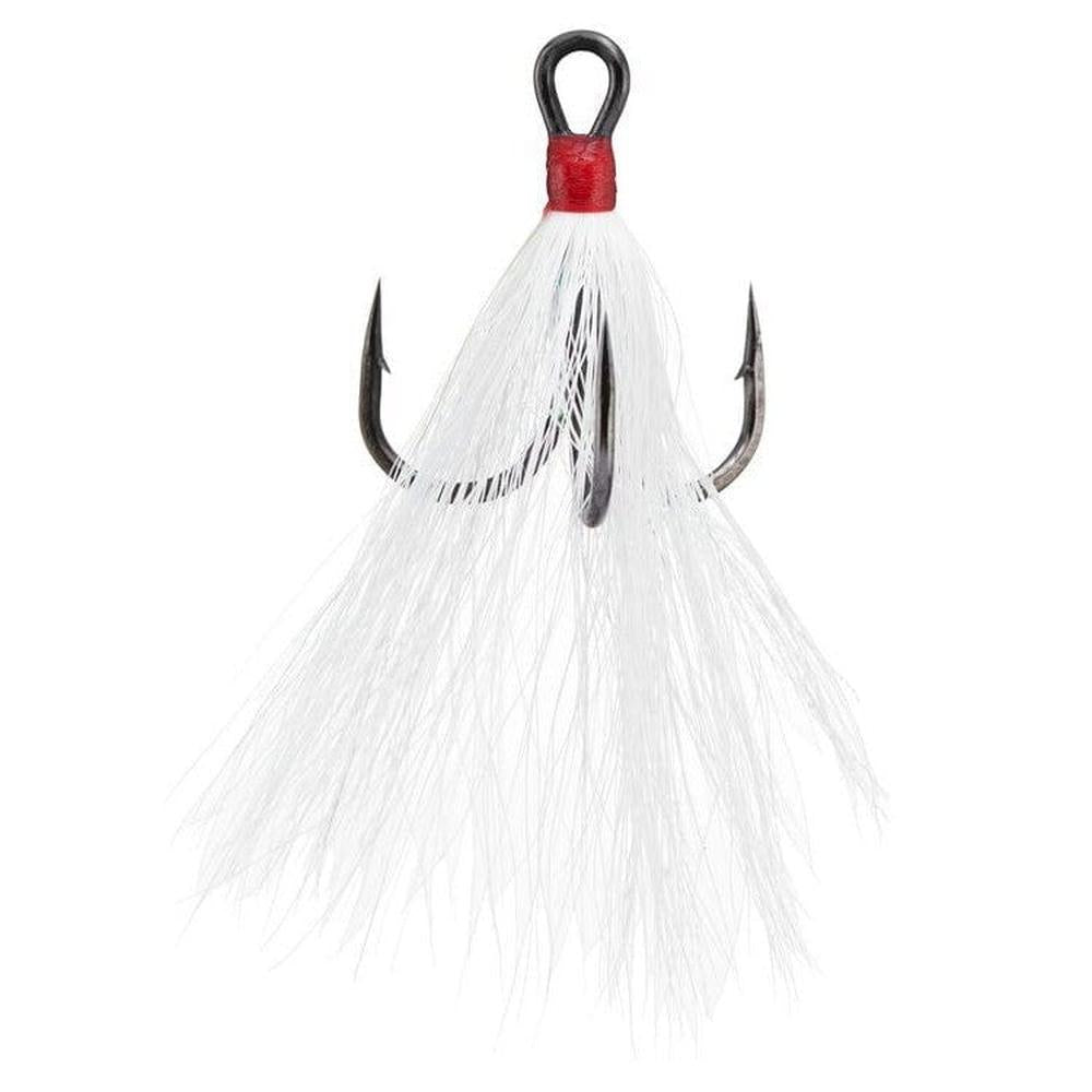 Owner DT-36BC Dress Treble Hook 2 White Flash