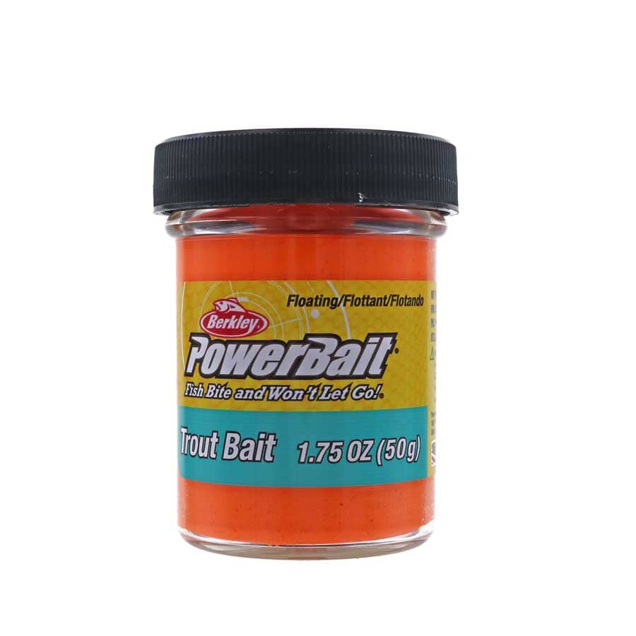Berkley PowerBait Fluorescent Orange Trout Bait