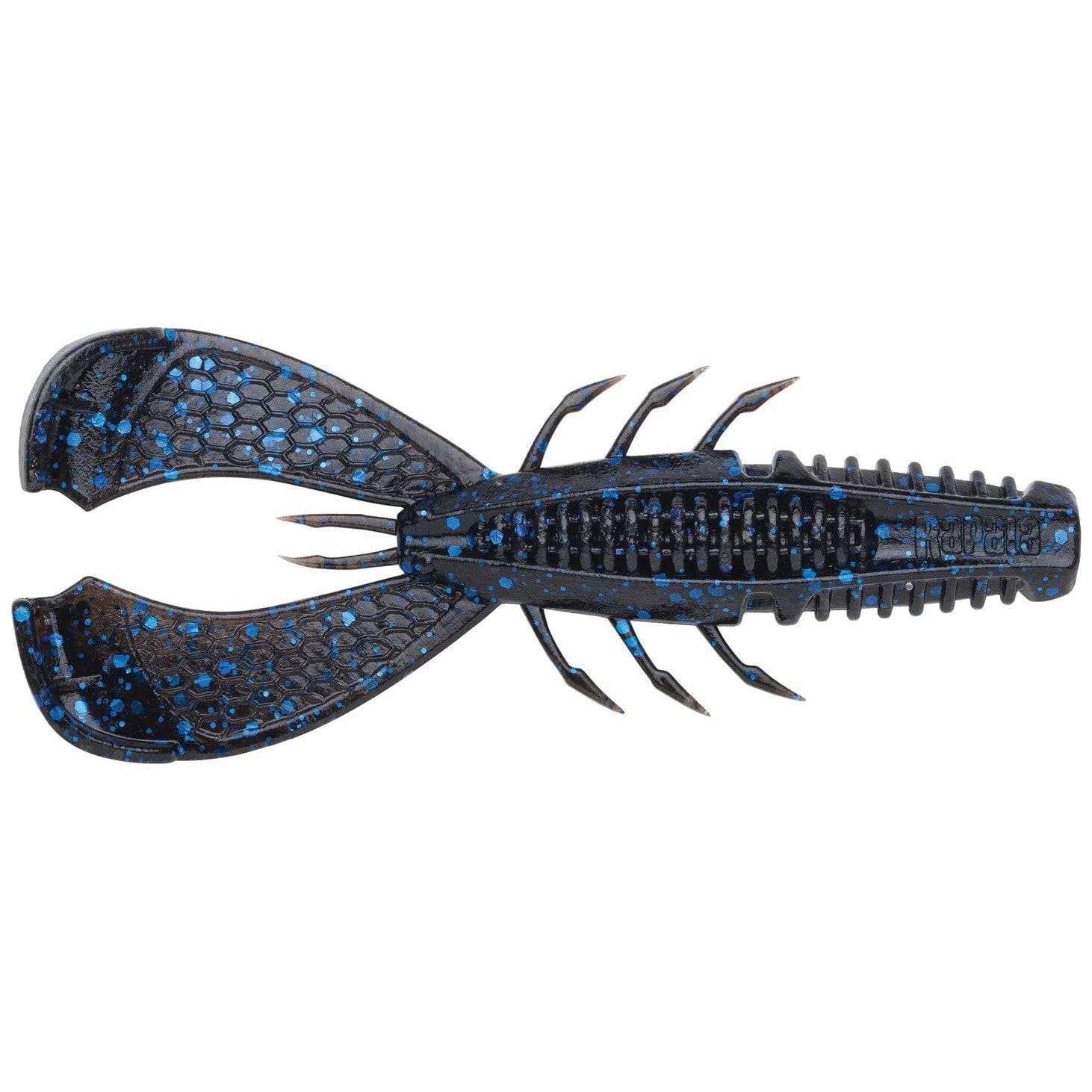 Rapala Crush City Cleanup Craw Black Blue Flake