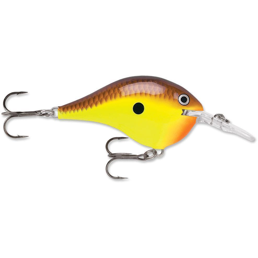 Rapala Dt 6 Crankbait Chartreuse Brown