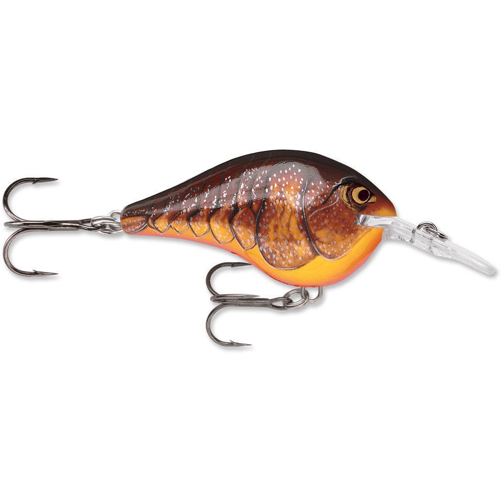 Rapala Dt 6 Crankbait Dark Brown Crawdad