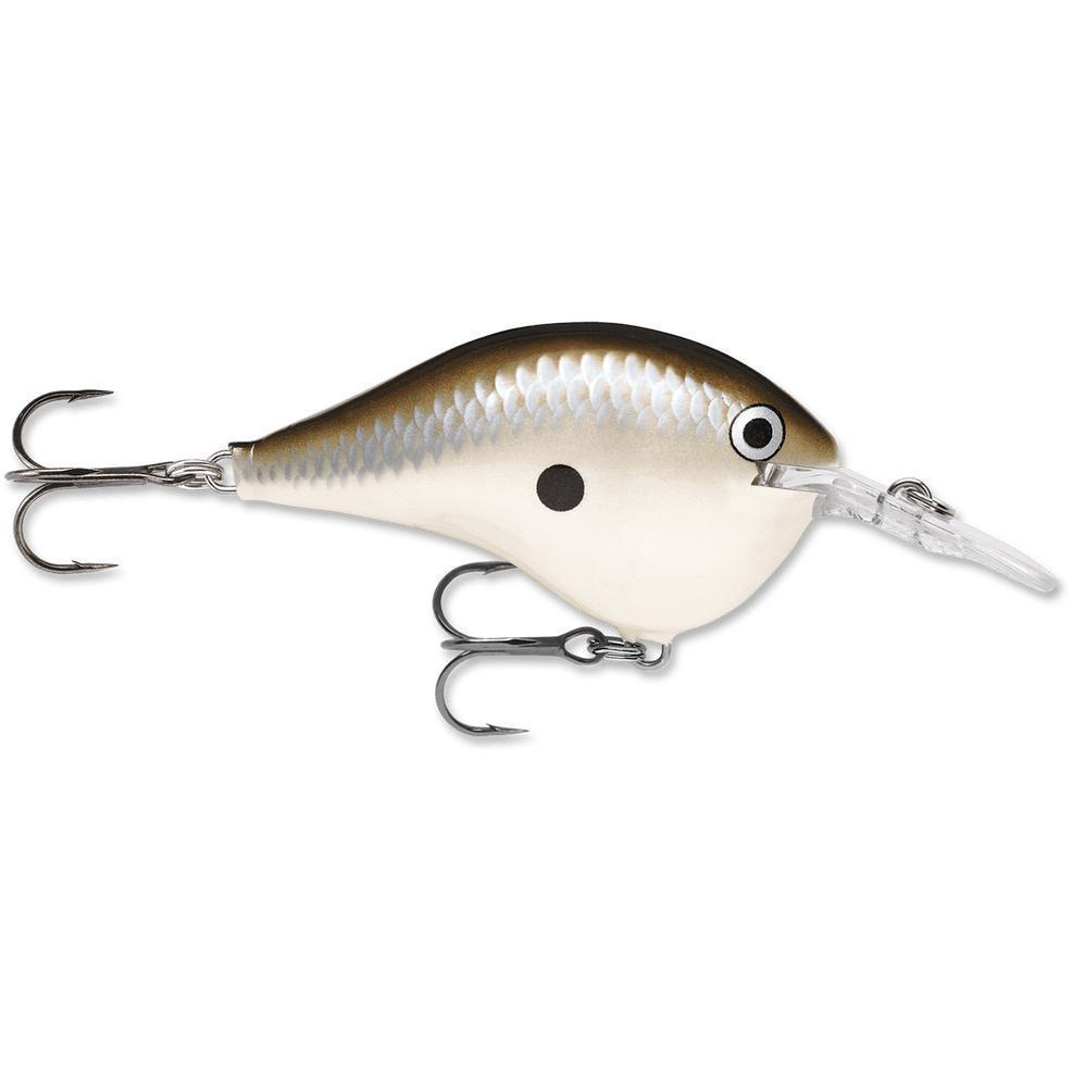 Rapala Dt 6 Crankbait Pearl Grey Shiner
