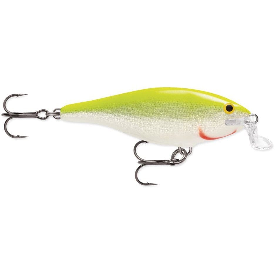 Rapala Shad Rap Shallow Chartreuse Silver 5