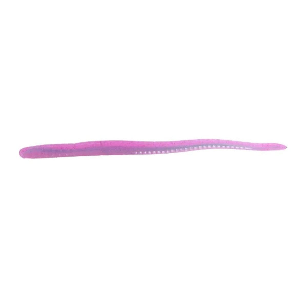 Roboworm Fat Straight Tail 4.5" Morning Dawn Red Flake