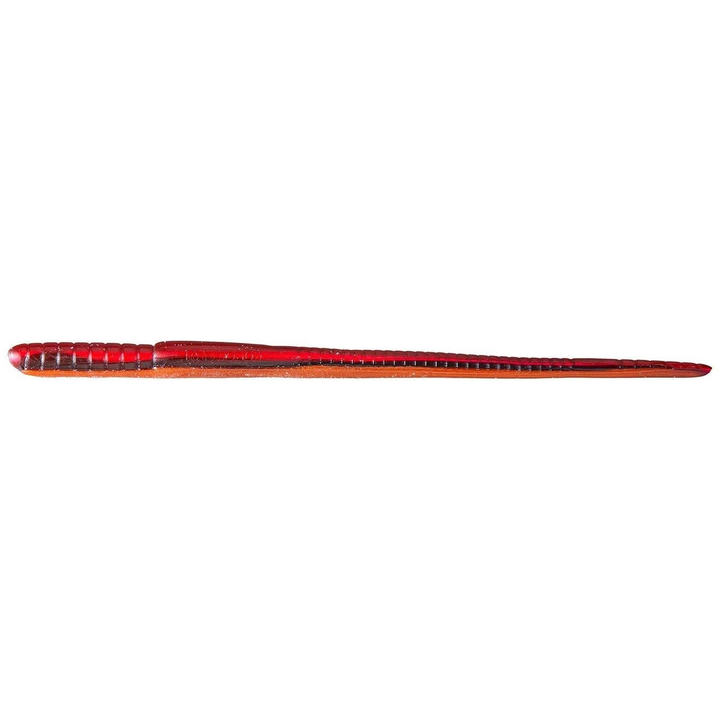Roboworm Straight Tail Worm 7" Red Craw