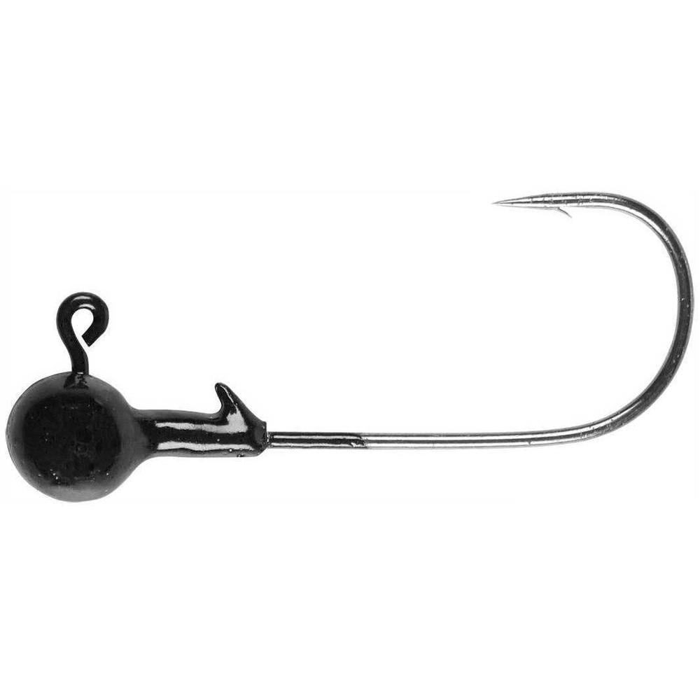 Spotsticker Ball Jig Head Pro Series Painted 4/0 1/4 oz 5pk Black