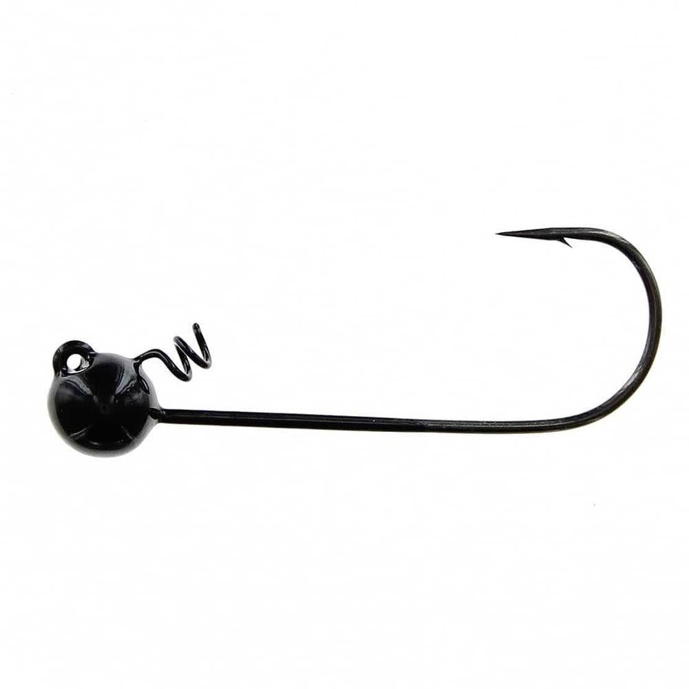 Spotsticker Screwball Shaky Head 1/4 15pk Black