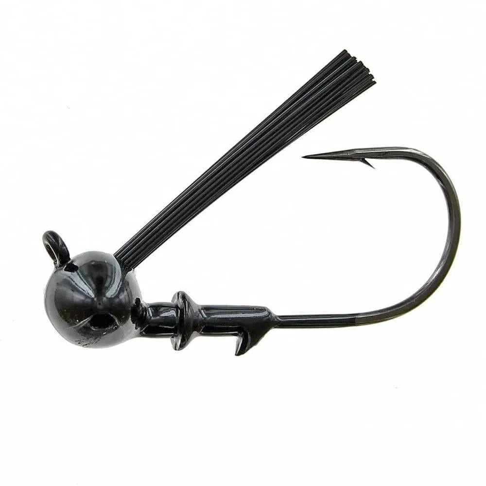 Spotsticker Weedless Football Head 4Pk 1/2 oz Black