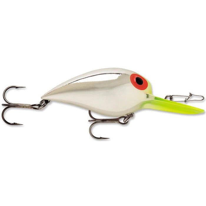 Storm Original Wiggle Wart 05 Metallic Silver / Chartreuse Lip