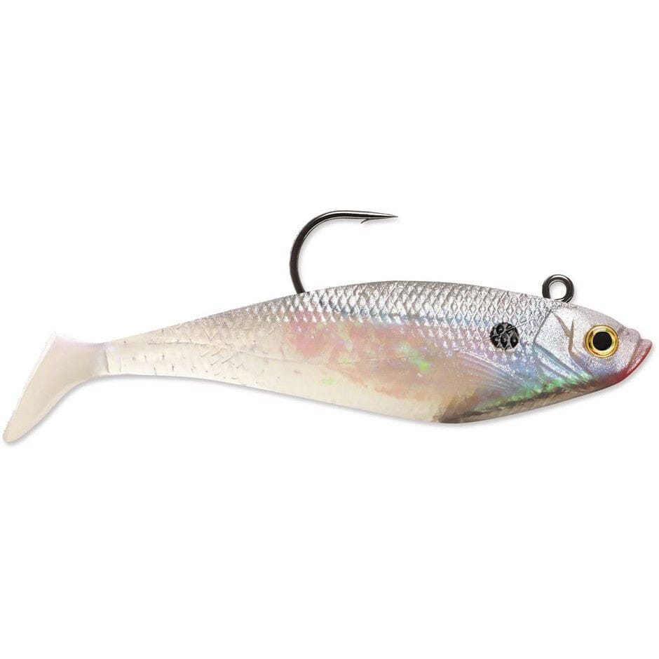 Storm Wildeye Swim Shad Pearl 2" 3pk