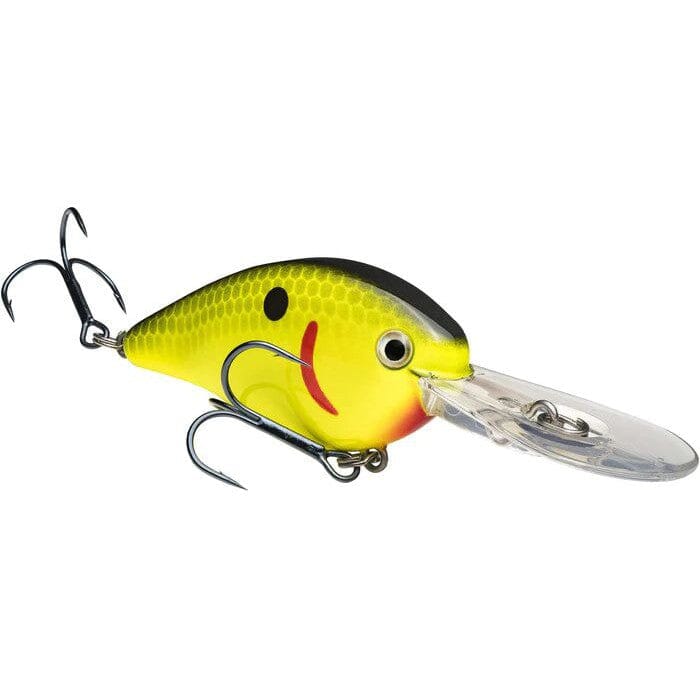 Strike King Kvd 1.5 Flatside Black Back Chartreuse