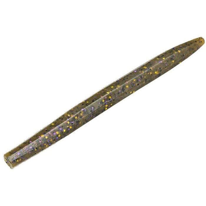 Strike King KVD Ocho Green Pumpkin Purple & Gold 5" 8pk