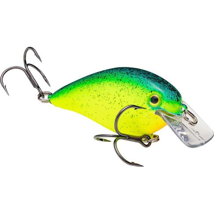 Strike King Kvd Square 1.5 Crankbait Chartreuse Blue Black Splatterback