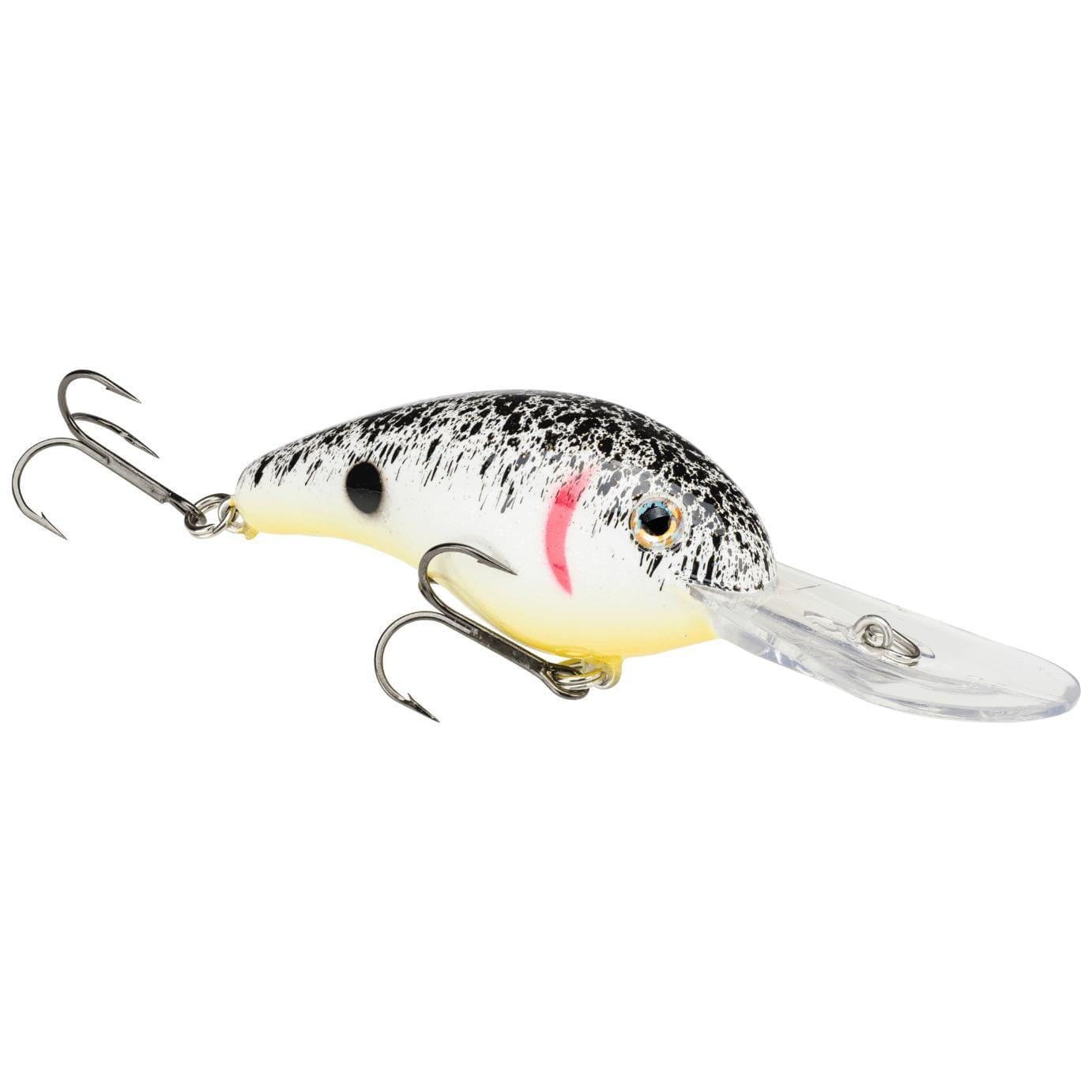 Strike King Pro-Model 5Xd Crankbait Pearl Black With Chartreuse Belly