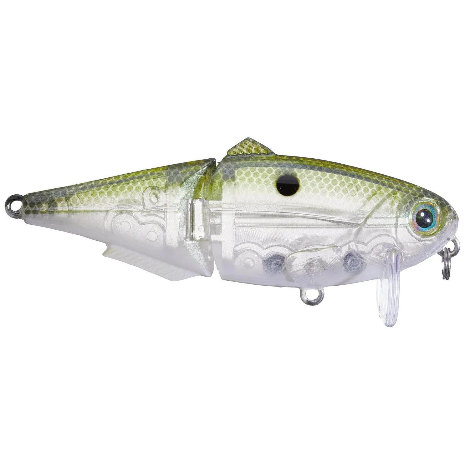 Strike King Wake Shad 2.0 Wakebait Green Gizzard Shad