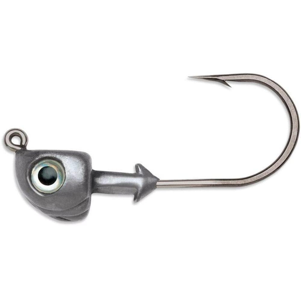 VMC Boxer Jig 4pk Unpainted 1/2oz