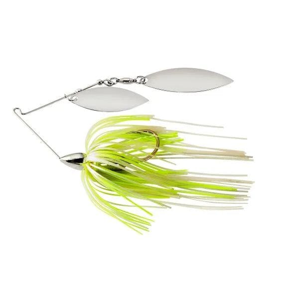 War Eagle Screamin Double Willow NF White Chartreuse Pearl 1/2 oz