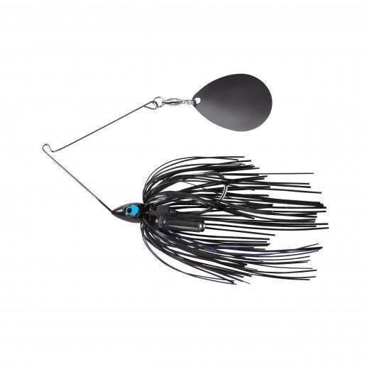 War Eagle Spinner Bait Night Time Black and Blue Black 1/2 oz