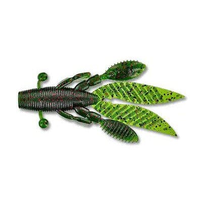 Yamamoto Flappin' Hog 3.75" Watermelon Black Red Flake