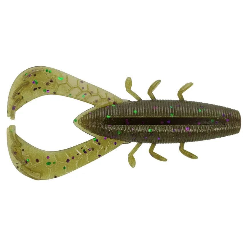 Yamamoto Nuki Bug Green Pumpkin Purple Green 3.5"