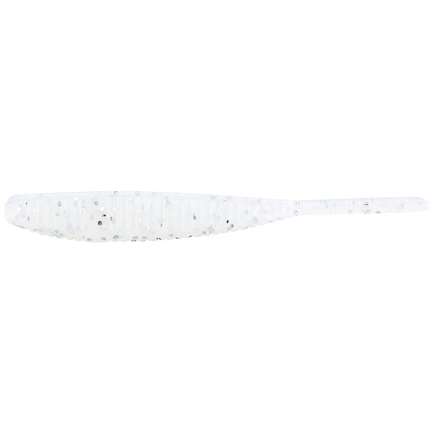 Yamamoto Shad Shape Worm 4" Blue Pearl Silver Flake