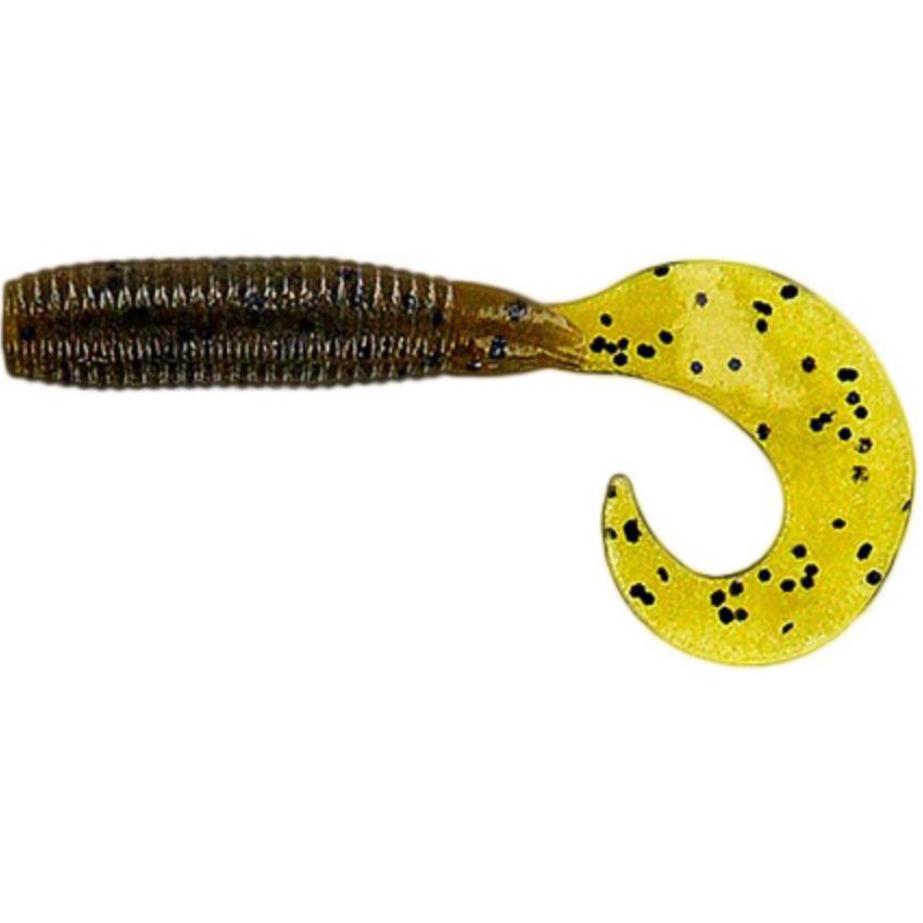 Yamamoto Super Grub 5" Green Pumpkin Black Flake