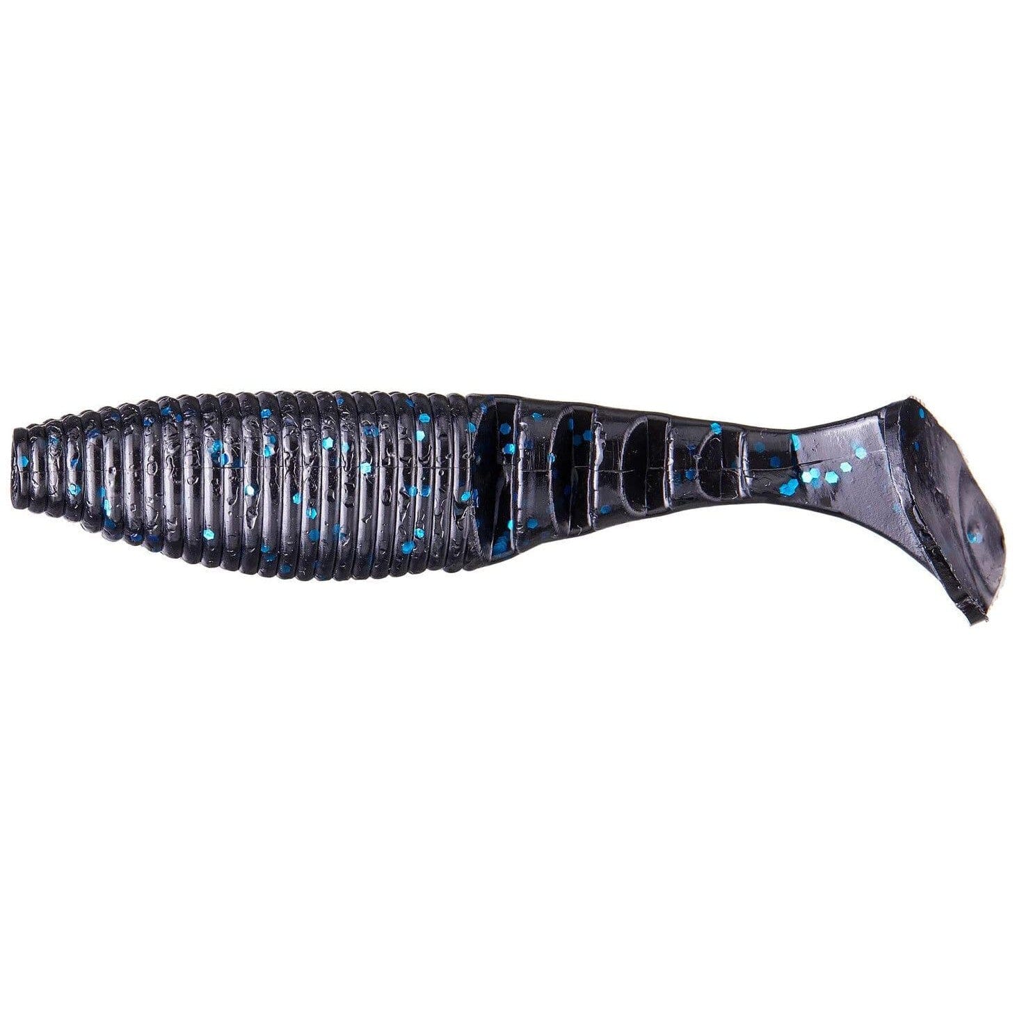 Yamamoto Zako Padletail Swimbait 4" Black And Blue