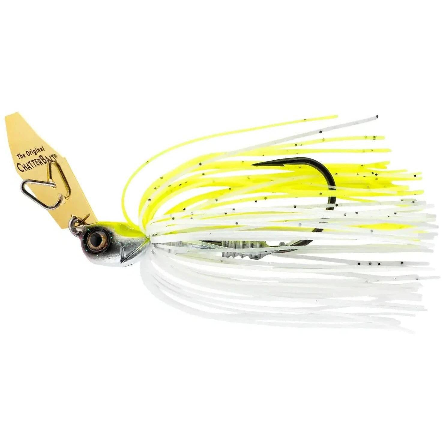 Z-Man Chatterbait Elite EVO HD Chartreuse White