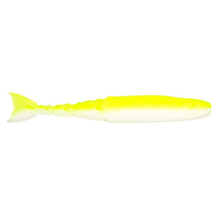 Z Man Chattershad Chartreuse White 3.5" 5pk