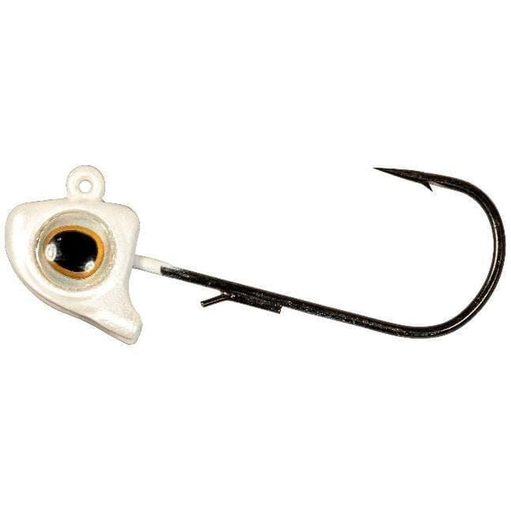 Z Man Finesse Eyez Jig Heads Pearl 1/4 3/0