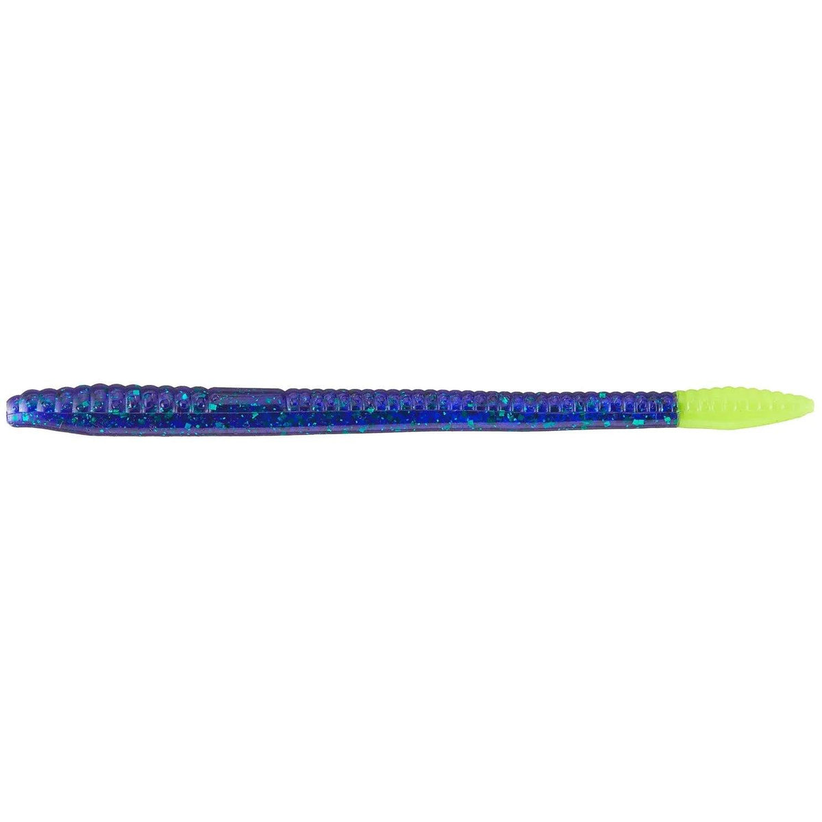 Zoom Finesse Worm 20pk Junebug Chartreuse