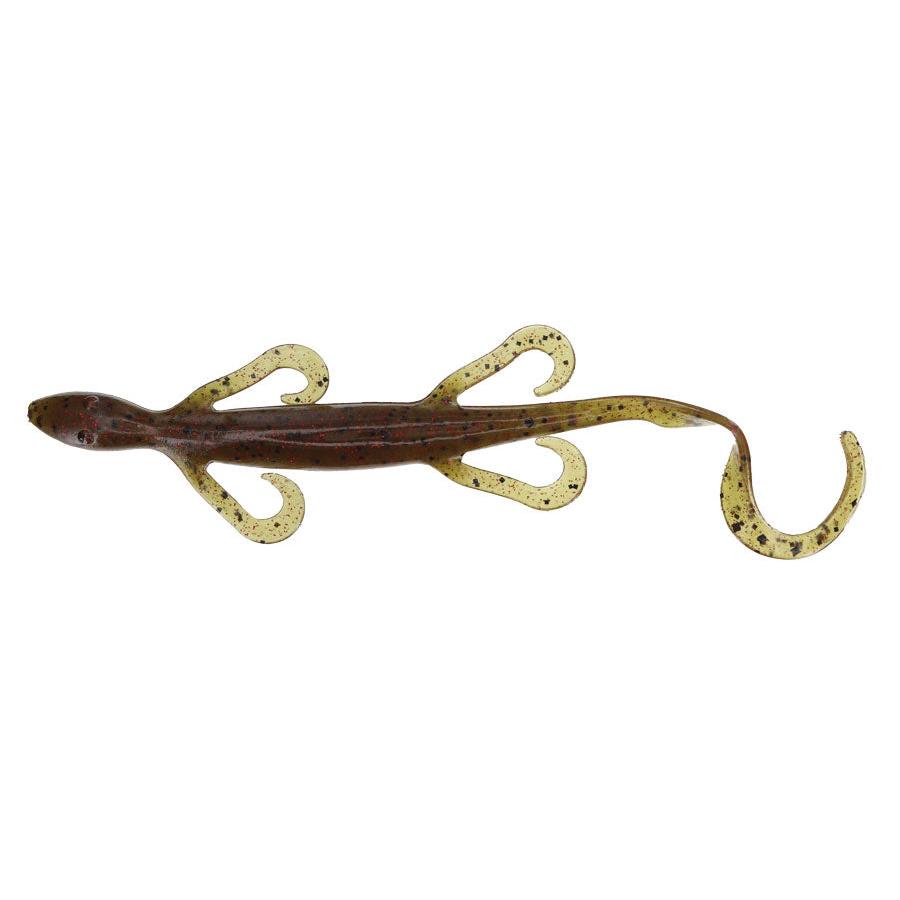 Zoom Mag Lizard 8'' Green Pumpkin Red