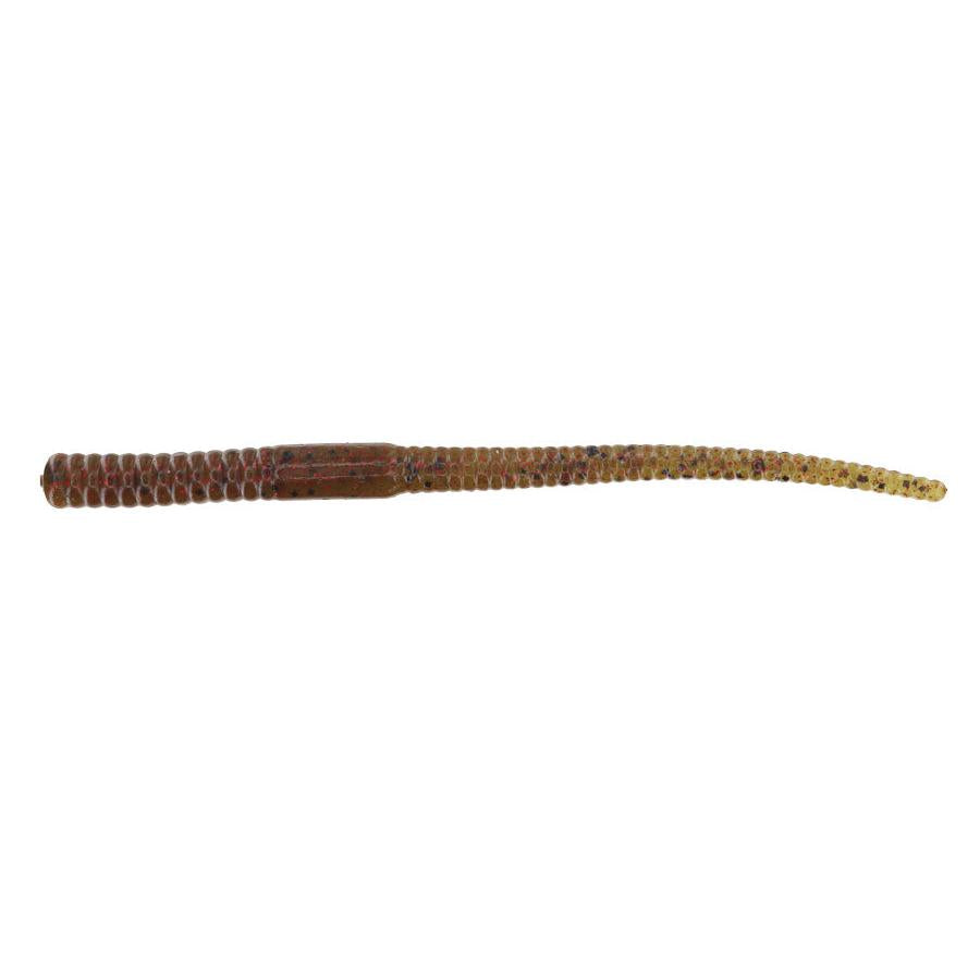 Zoom Shakey Head Worm Green Pumpkin Red