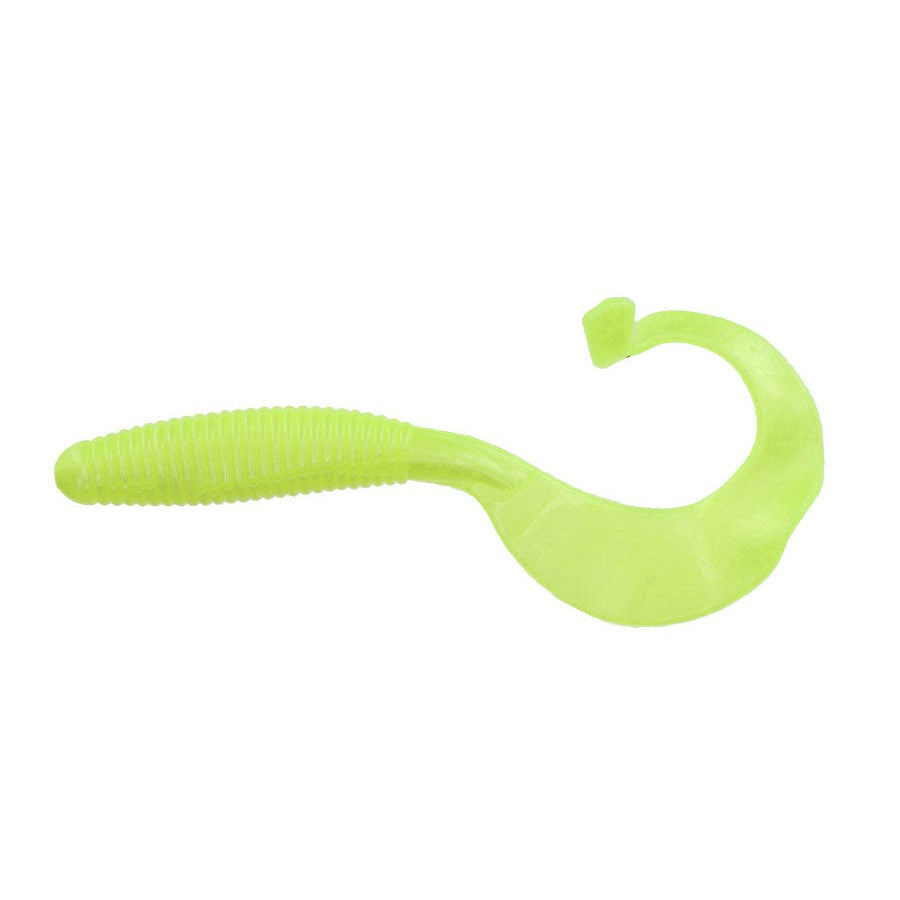 Zoom Tab Tail Grub Chartreuse Pearl